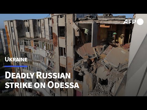 Russian strike kills two in Odesa as US, Ukraine sign minerals deal | AFP