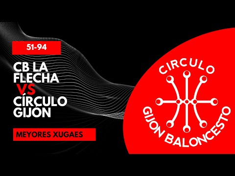 CB La Flecha vs Círculo Gijón. Meyores xugaes