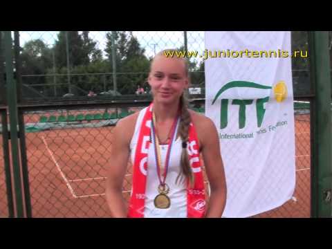 Elena RYBAKINA interview