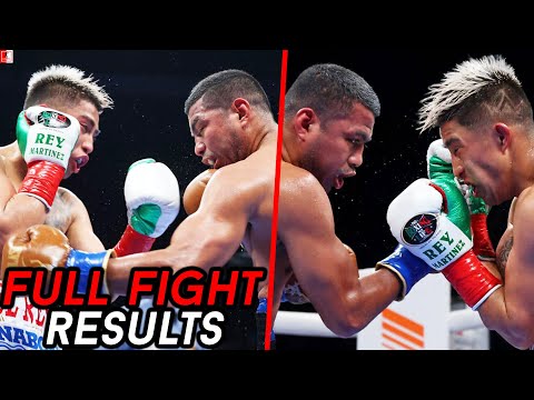 Roman Gonzalez Vs Julio Cesar Martinez Full Fight Results