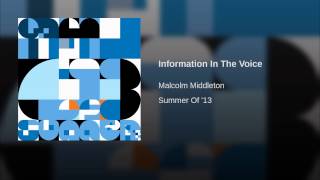 Information In The Voice