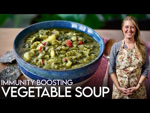 The Ultimate Plant-Based Immunity-Boosting Soup! #recipe #vegan