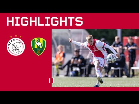 Highlights | Ajax U18 - ADO Den Haag U18 | GOOD START