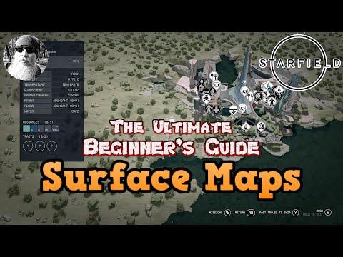 The Ultimate Beginner's Guide to Starfield -  Surface Maps