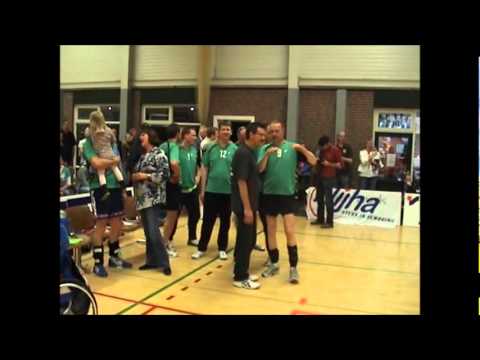 Zitvolleyballers Nederlands Kampioen