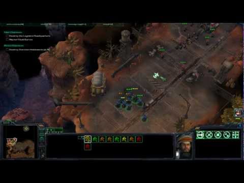 Starcraft 2: Wings of Liberty - Campaign - Brutal Walkthrough - Mission 1: Liberation Day