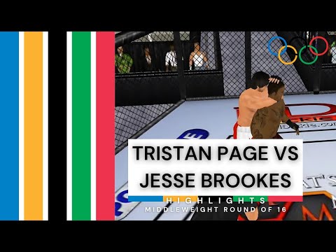 Tristan Page 🇨🇦 Vs Jesse Brookes 🇨🇦 | Weekend Warriors | Olympic Middleweight Round of 16 Highlights