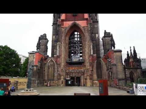 Hamburgs Geschichte.Ruine der St Nikolai