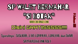 Download lagu SUARA WALET ASLI DARI ALAM || SP SI BOTAK mp3 Download lagu SUARA WALET ASLI DARI ALAM || SP SI BOTAK mp3