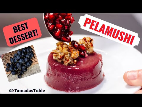 The Best Grape Juice Dessert (Pelamushi) | Pudding Recipe | Georgian