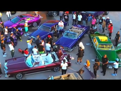 SLABS ON SWANGAS ON THE BLACK TOP HOLDIN DRIPPING CANDY PAINT (SLIM THUG NEW SLAB) #swangas #cars 