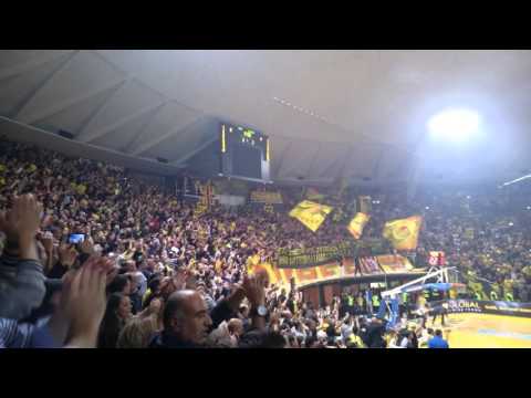 Aris - paok yellow sky 24/10/2015