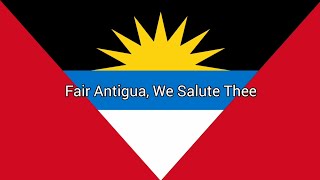 Anthem of Antigua and Barbuda (ENGLISH LYRICS)