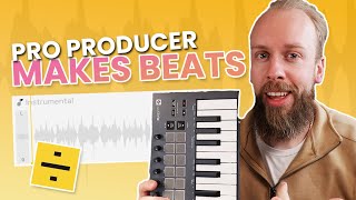 Pro Producer Makes Beats With Samples