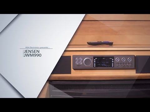 JENSEN® | JWM990 Theater-Style Wall Mount Stereo