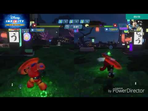 Disney infinity 3.0. Baymax vs Mickey mouse (3.0 version) vs stitch