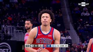 [高光] Cade Cunningham 17 Pts 4 Rebs VS Nets