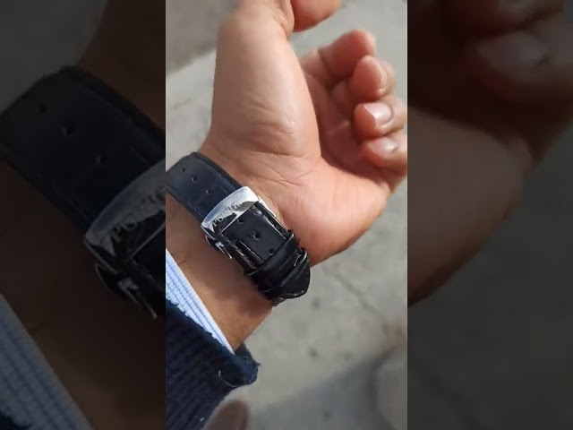 Vídeo relacionado con WOCCI 20mm Cierre Desplegable de Acero Inoxidable para Correa de Reloj, Hebilla Pulida (Plateado)