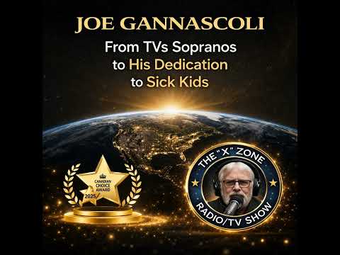 Rob McConnell Interviews - JOE GANNASCOLI - From TVs Sopranos to His Dedication to Sick Kids