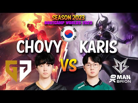 GEN Chovy vs BRO Karis - Chovy AKALI vs Karis SYNDRA Mid - Patch 13.21 KR Ranked