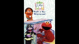 Elmo&#39;s World: People In Your Neighborhood (2011 DVD)