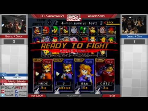 CFL Smackdown 121 Melee - Gahtzu + Gravy vs Colbol + Oaty - Doubles Winners Semis