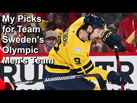 THGs Auswahl für Schwedens olympisches Herren-Eishockeyteam 2026