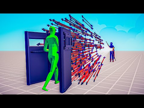 ZOMBIE TRIPLE SHIELD vs EVERY GOD - Totally Accurate Battle Simulator TABS