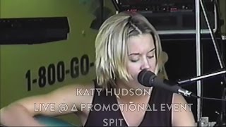 Katy Hudson - Spit (Live @ a promotional event)