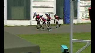 preview picture of video 'Inline Jun. Champs. 2009 - 500m'