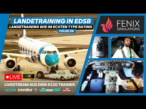 🛬 FENIX A320 LANDETRAINING! Mit Max  unterwegs wie im echten Type Rating | #msfs2024 | #fenixa320