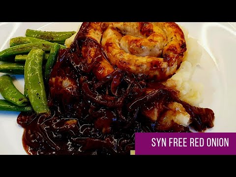 Syn Free Red Onion Gravy