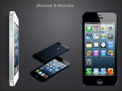 iPhone 5 Review 16GB Schwarz (German/Deutsch)