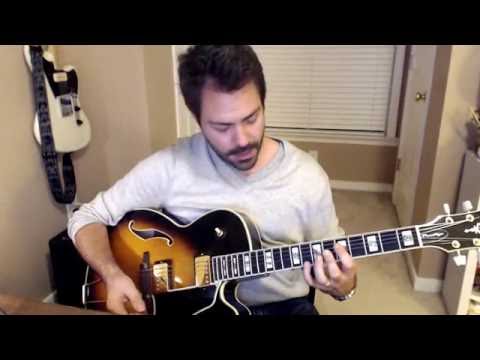 I-VI-ii-V  Jazz Guitar Voicings (Drop 2) - part 1