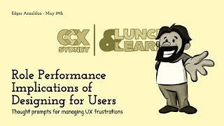 Role Performance Implications of Designing for Users