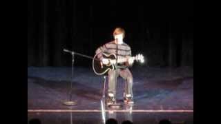 Taciturn as performed by Michael Bliss in the Lake Zurich HS 2013 talent show