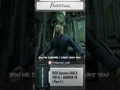 RICK duels TopG In Rick & Morty YuGiOh (Part 1) #yugioh #rickandmorty #shorts