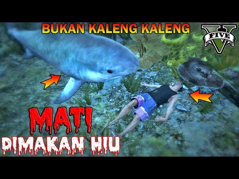 PREMAN TERKUAT DIMAKAN IKAN HIU - GTA 5 YOUTUBER KOCAK PARODY
