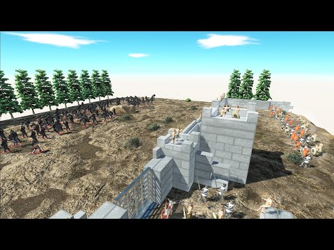 Battle of Helm's Deep | Lord of The Rings | Animal Revolt Battle Simulator