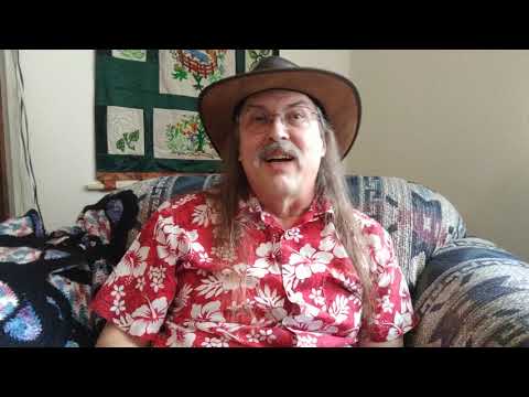 Larry Wall greeting PerlCon attendees in Riga 2019