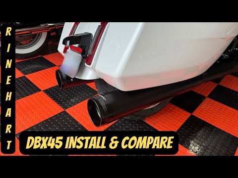 BEST Slip On Mufflers - Rinehart DBX45 Install & Compare