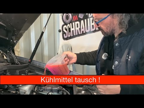 Complete coolant change on a Mercedes GL X164 350 CDI