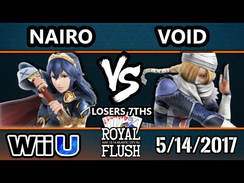 Royal Flush SSB4 - Nairo (Lucina) Vs. CLG | VoiD (Sheik) SSB4 Losers 7ths - Smash Wii U