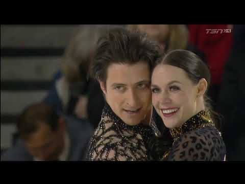 Tessa Virtue / Scott Moir 2018 Canadian Tire National Skating Championships - SD & interview