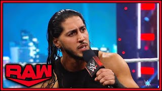Mustafa Ali Returns To RAW And Confronts The Miz And Theory