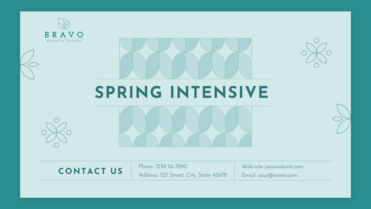 Beauty Salon PowerPoint Presentation Template