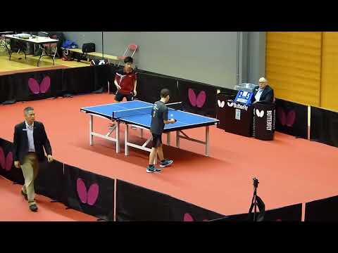 2017 Butterfly Canada Cup Final. Pierre-Anthony Gauthier - Lin Austin Yimin