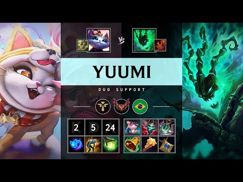 Yuumi Support vs Thresh - BR Grandmaster Patch 25.08
