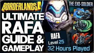 Borderlands 4 - Full Rafa the Exo-Soldier Guide - High Level Gameplay, All Skills, Builds & More!