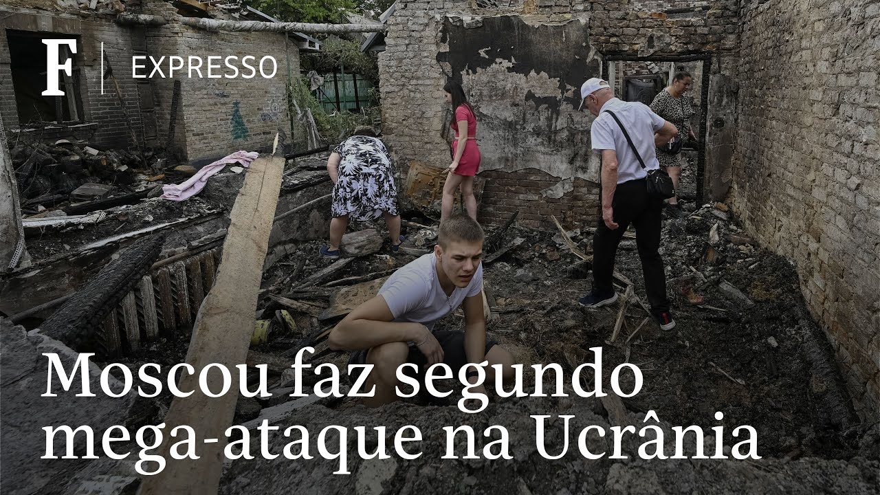 Novo mega-ataque russo mira bases de caças F-16 na Ucrânia